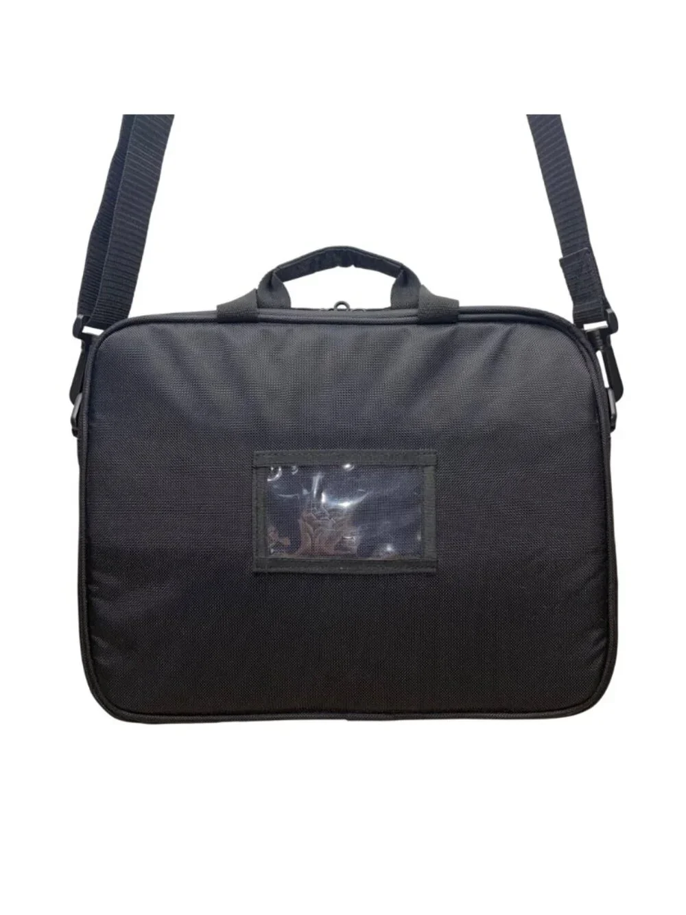 Targus Men’s Black Nylon Adjustable Strap Messenger Intellect Laptop Bag
